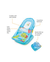 Mastela Mother’s Touch Deluxe Baby Bather Birth To 6 Months Blue