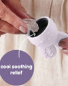B.box Chill + Fill Teether - Peony Purple-3M+