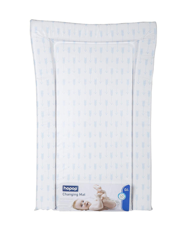 Hopop Soft Cushioned Baby Changing Mat - Blue