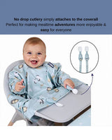 BiBaDo Bib Long Sleeve Coverall Weaning Bib 75 x 55 cm
