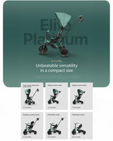QPlay Elite Platinum 6-in-1 Trike 10-72 Months Grey