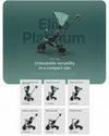 Qplay Elite Platinum 6 in 1 Trike - Grey