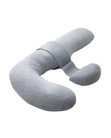 Momcozy F Shaped Pregnancy Pillow Grey - Air Layer