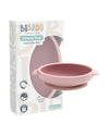 Bibado Silicone Suction Bowl – Blush | Baby Weaning Bowl