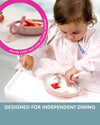Bibado Silicone Suction Bowl - Blush Pink