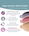 Bibado Silicone Suction Bowl - Fawn