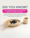 Bibado Silicone Suction Bowl - Fawn