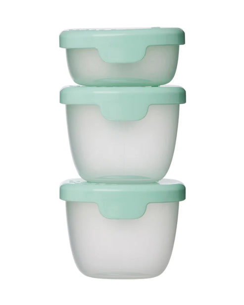b.box Leakproof Snack Tubs Pack of 3 – Forest Green