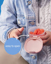 b.box Snack Tubs - Berry Pink