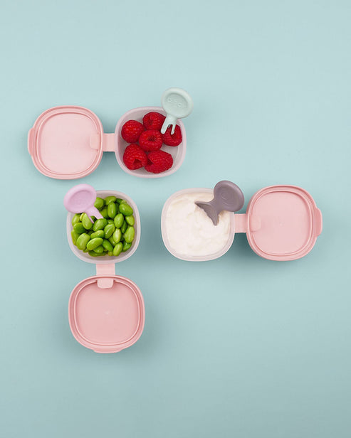 b.box Snack Tubs - Berry Pink