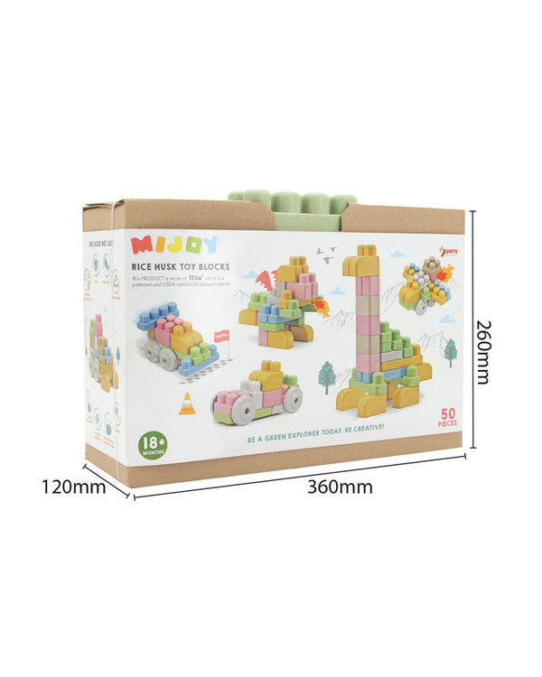 Sunta Sunta Mijoy Rice Husk Building Blocks