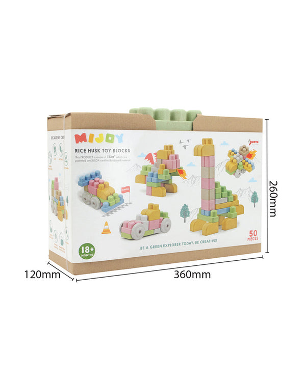 Sunta Sunta Mijoy Rice Husk Building Blocks