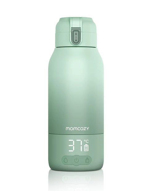 Momcozy Superfast Portable Baby Bottle Warmer for Travel - Green