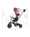 QPlay Elite Platinum 6-in-1 Trike 10-72 Months Pink