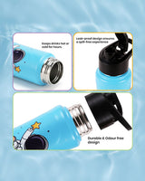 Nuluv Sport Space Spout Sipper 500 ml Multicolour