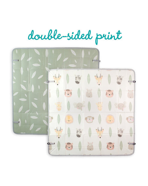 Infantino Foldable Soft Foam Playmat One Size Frost