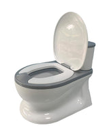 Nuluv Baby Potty Training Seat with Flush Sound 38.5 × 27 cm Grey