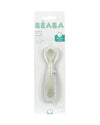 Béaba 1st Stage Silicone Baby Feeding Spoon 4M+ – Misty Green