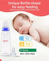 Pigeon Peristaltic Nursing Bottle Size L 9M+, 240Ml (Blue)