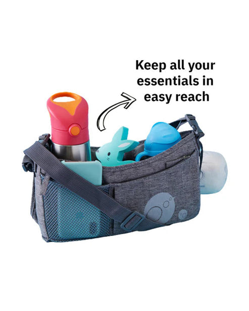 B.box Stroller Pram Organiser - Grey