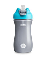 Chicco Kids Pop-Up Cup-Blue-With Soft Silicone Spout-350 ml