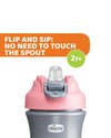 Chicco Kids Pop-Up Cup-Pink-With Soft Silicone Spout-350 ml