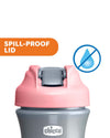 Chicco Kids Pop-Up Cup-Pink-With Soft Silicone Spout-350 ml