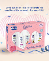 Chicco Baby Essential Gift Pack Set Pack of 5 Pink
