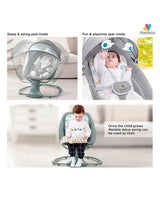 Mastela 3-in-1 Deluxe Multi-Functional Bassinet & Swing 0-36 Months Grey