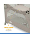 Joie Travel Cot & Bedside Crib Kubbie™ Sleep - Satellite