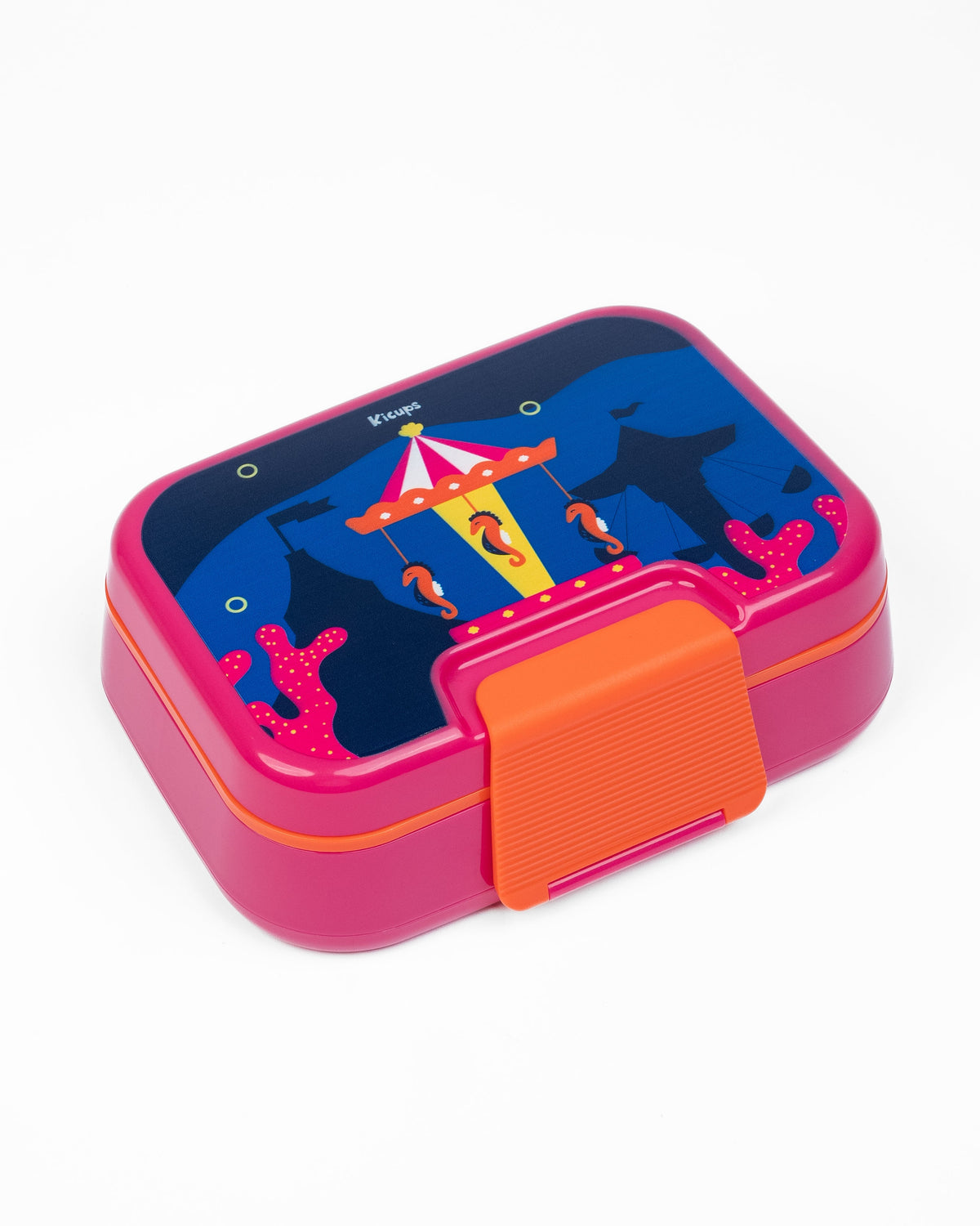 Kicups Tummy Treat Kids Lunch Box 1030 ml Fin Fiesta