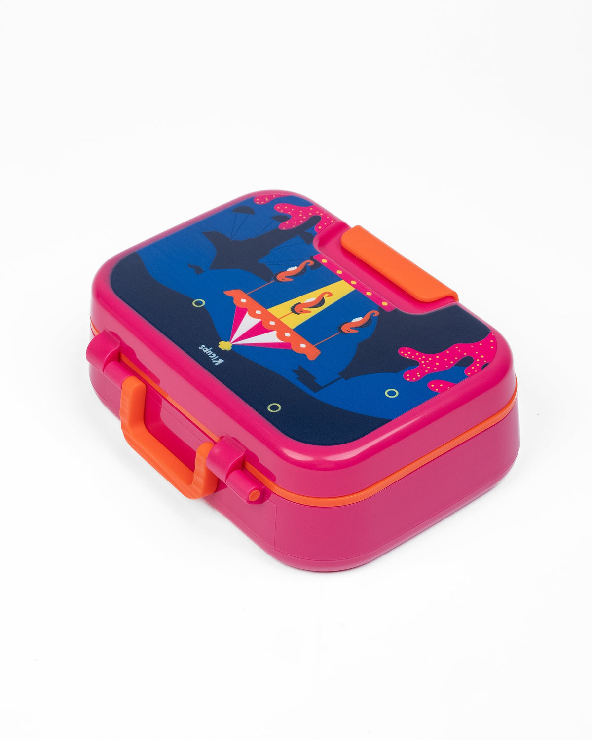 Kicups Tummy Treat Kids Lunch Box 1030 ml Fin Fiesta