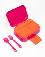 Kicups Tummy Treat Kids Lunch Box 1030 ml Fin Fiesta