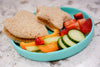 Melii 3 Piece Silicone Meal Set - Lime & Mint & Blue