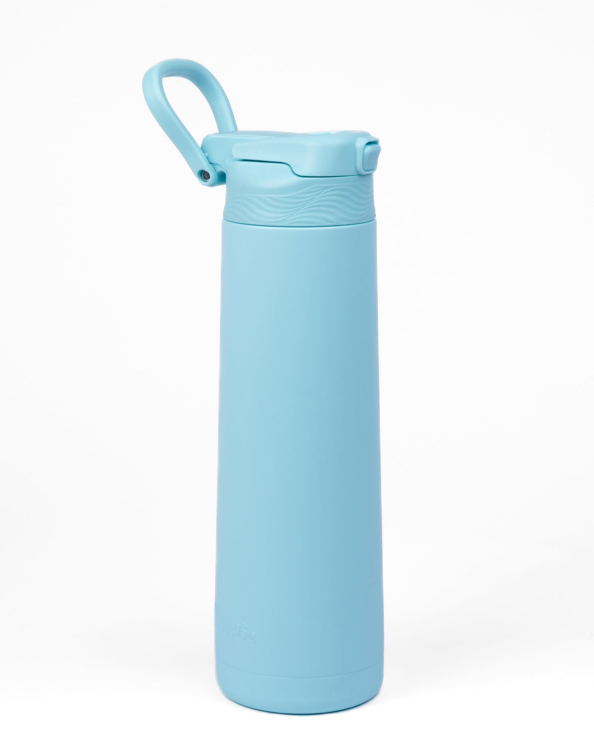 Kicups Flexi Flow Insulated Dual Lid Water Bottle 750ml 5Y+ – Light Blue