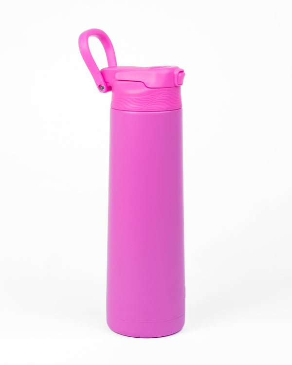 Kicups FlexiFlow Kids Water Bottle 750ml - Pink