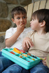 Melii Snackle Box Regular Blue 12 Compartment