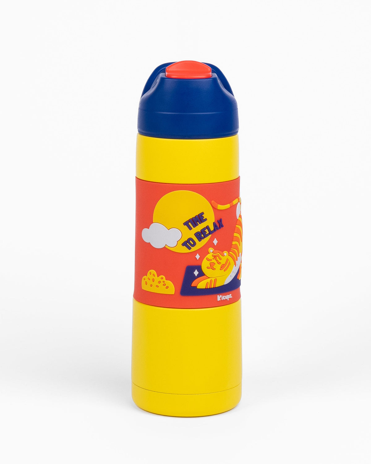 Kicups Grip Flow Insulated Steel Straw Bottle 550ml – Jungle Gym