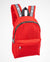 Kicups Tiny Trek Kids School Bag - Red
