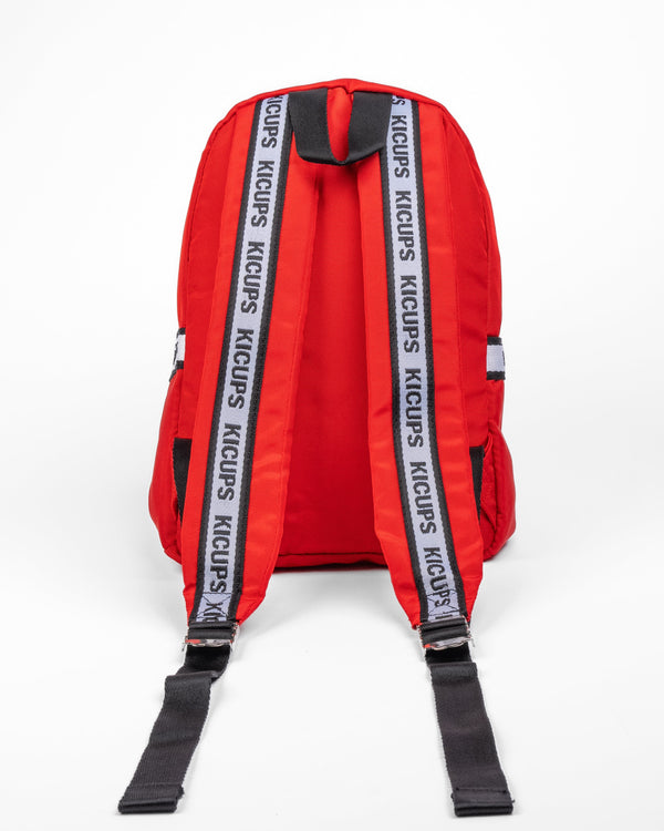 Kicups Tiny Trek Kids School Bag - Red