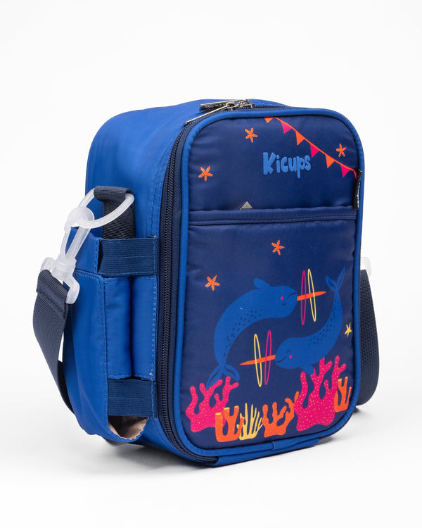 Kicups Munch Kids School Bag - Fin Fiesta