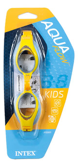 Intex Junior Swimming Goggles 3–8Y – Yellow Blue