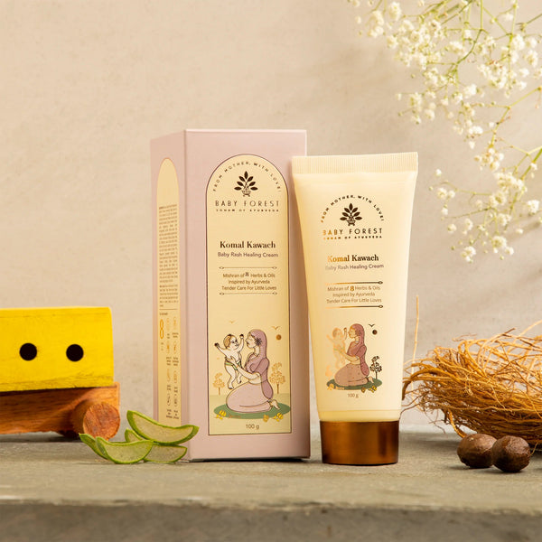 Baby Forest Komal Kawach Baby Rash Healing Cream 150Gm