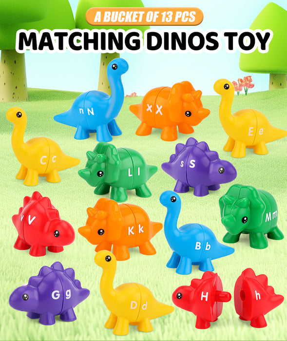 Dino Wise Montessori Alphabet Explorer Set (26 Pcs) 2 Years+