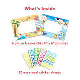 Dot it! - Photo Frames | No Mess Sticker Art (ages 3-7)