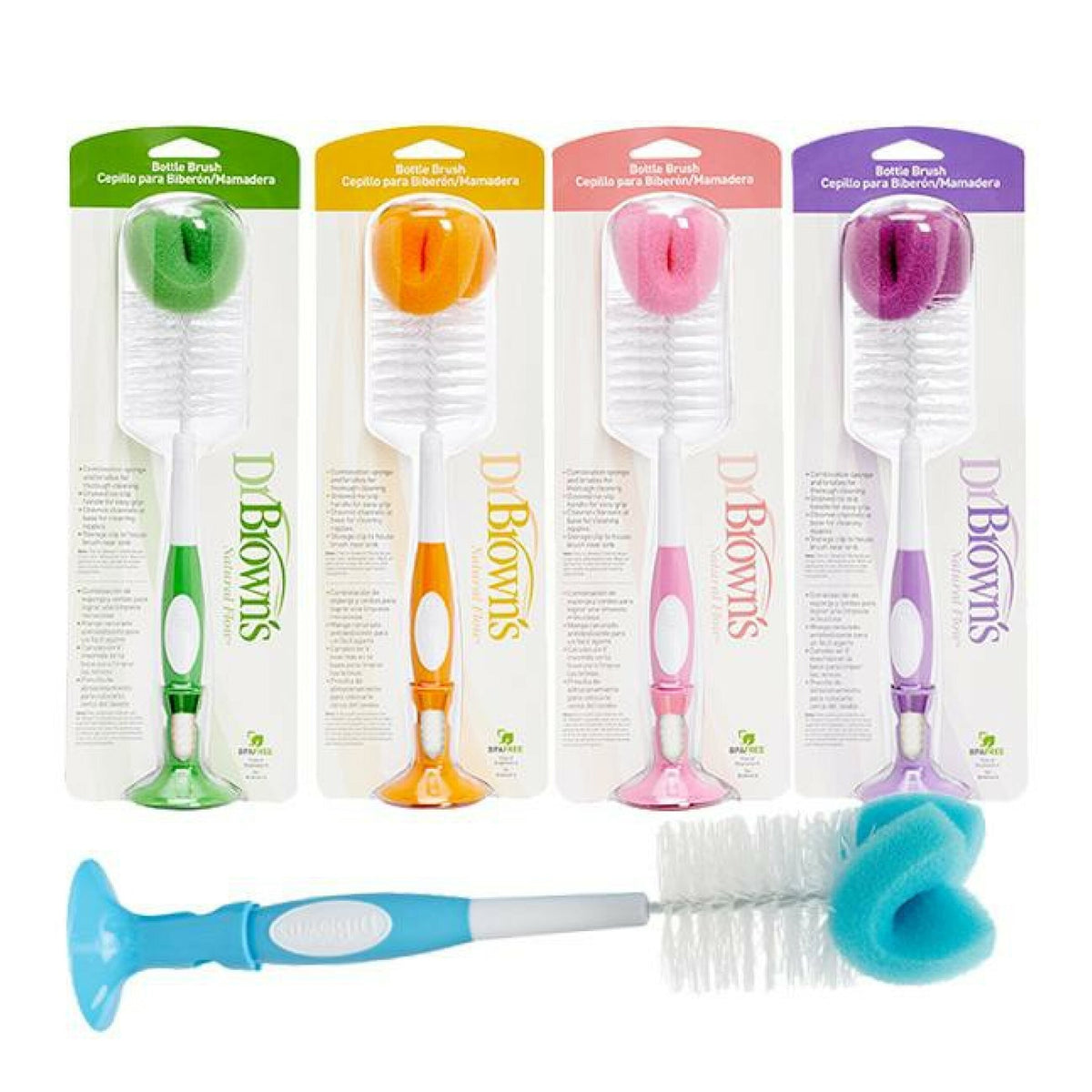 Dr. Brown’s Baby Bottle Brush Assorted Colour