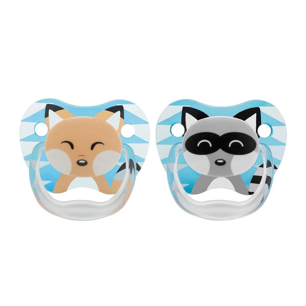 Dr. Brown’s PreVent™ Printed Shield Soother Stage 1 Pack of 2 Pink & Grey