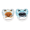 Dr Browns Teal & Gray Prevent Printed Shield Soother (Stage 1)Pack of 2
