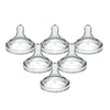 Dr. Brown's Level 4 Natural Silicone Nipple Wide Neck Pack OF 6