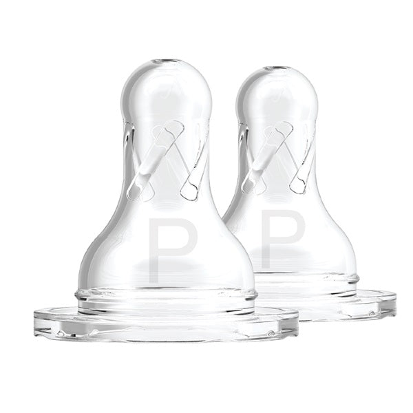 Dr. Brown's Natural Flow Preemie Narrow-Neck Silicone Pack of 2 (0m+)